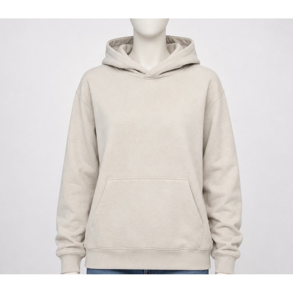 Lululemon Steady State Hoodie Mens XL Tan Khaki Pullover Sweatshirt Relaxed